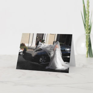 Cartão Casamento italiano em Torri del Benaco, Itália.