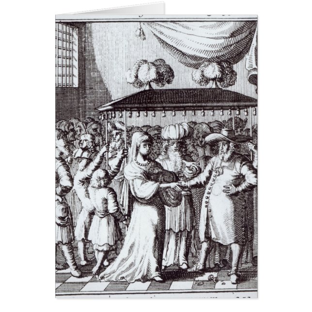 Cartão Casamento judaico (Frente)