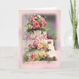 Cartão Casamento Melhores Desejos — personalizar