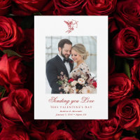 Casamento no Dia dos Namorados Recém-casados Cupid