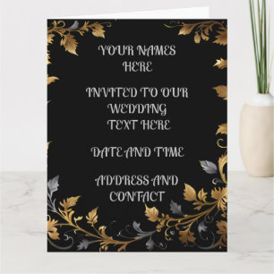 Cartão Casamento Personalizado