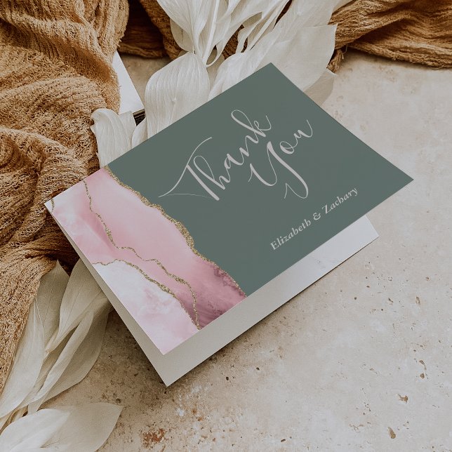 Cartão Casamento Verde Dourado De Agitação De Lâmpada Pro (Criador carregado)