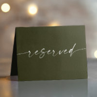 Casamento Verde Oleícola Escuro | Sinal Reservado