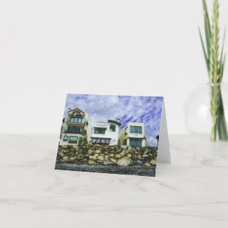 Cartão Casas de praia em Oceanside