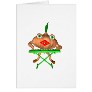 Cartão Cascas da cebola por Valxart-