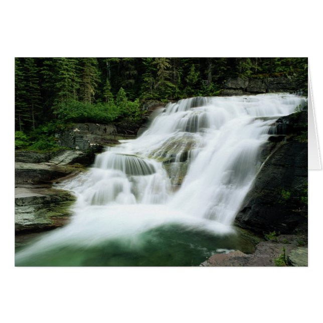 Cartão Cascata (Frente Horizontal)