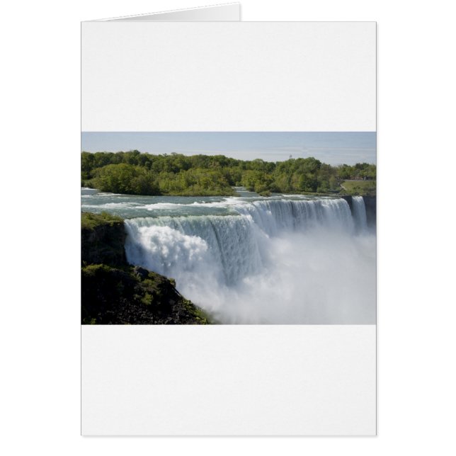 Cartão Cascata de Niagara (Frente)
