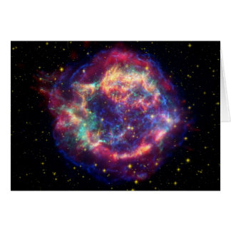 Cartão Cassiopeia A: A Morte Torna-Se Ela