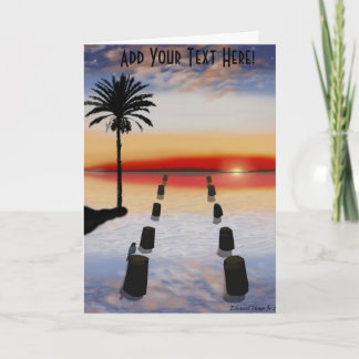 Cartão Castaway Greeting Card