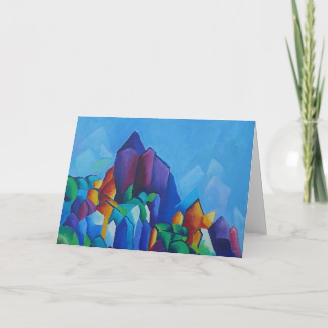 Cartão Castelnaud-la-Chapelle - Pintura da França (Frente)