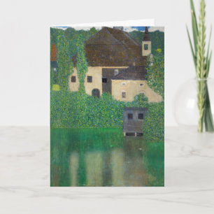 Cartão Castelo de Água de Gustav Klimt