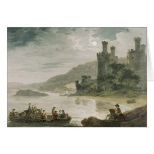 Cartão Castelo de Conway, 1794