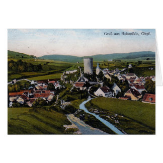 Cartão Castelo de Hohenfels