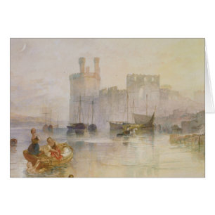 Cartão Castelo de Joseph Mallord William Turner