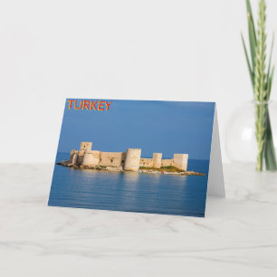 Cartão Castelo de Maiden, Turquia