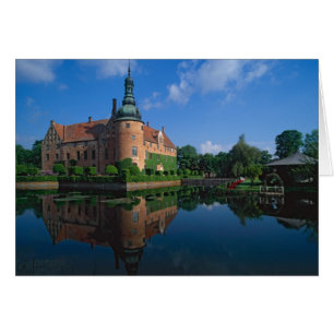 Cartão Castelo de Vittskovle, Skane, Suécia