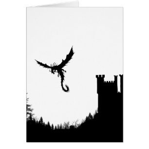 Cartão Castelo do dragão