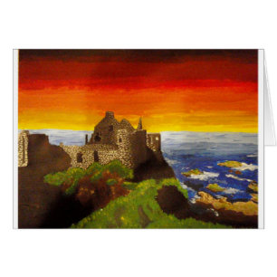 Cartão Castelo irlandês