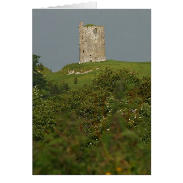 Cartão Castelo Irlandês (Frente)