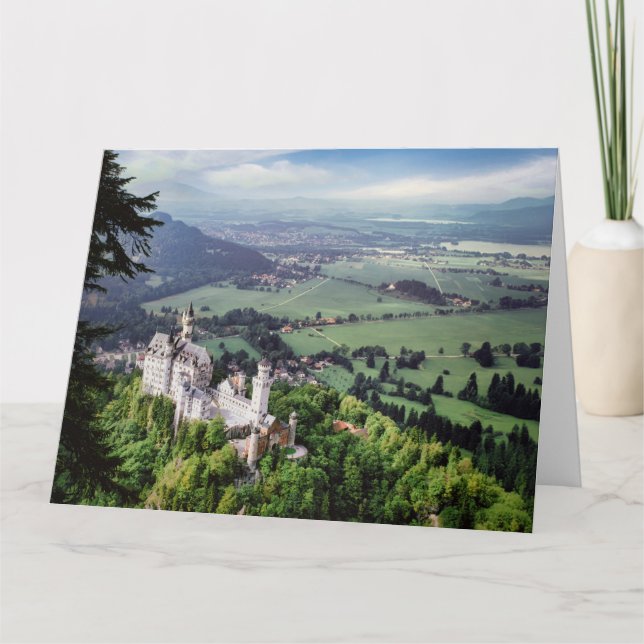 Cartão Castelo Neuschwanstein (Frente)