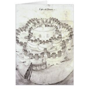 Cartão Castelo no Downes, 1539