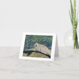 Cartão Casting a Long Shadow Greeting Card