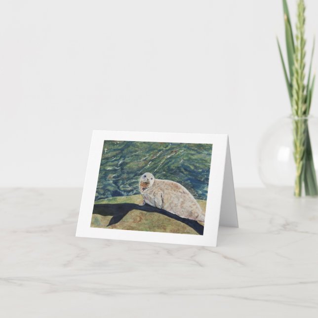 Cartão Casting a Long Shadow Greeting Card (Frente)