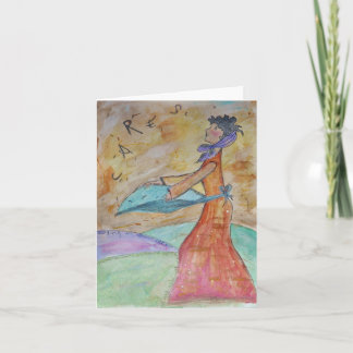 Cartão Casting Cares greeting card