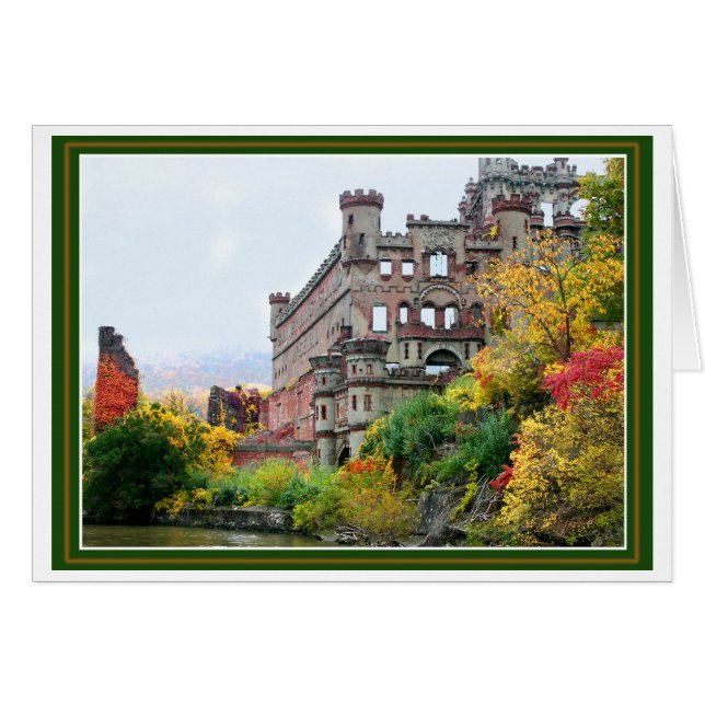 Cartão Castle Ruins (Frente Horizontal)