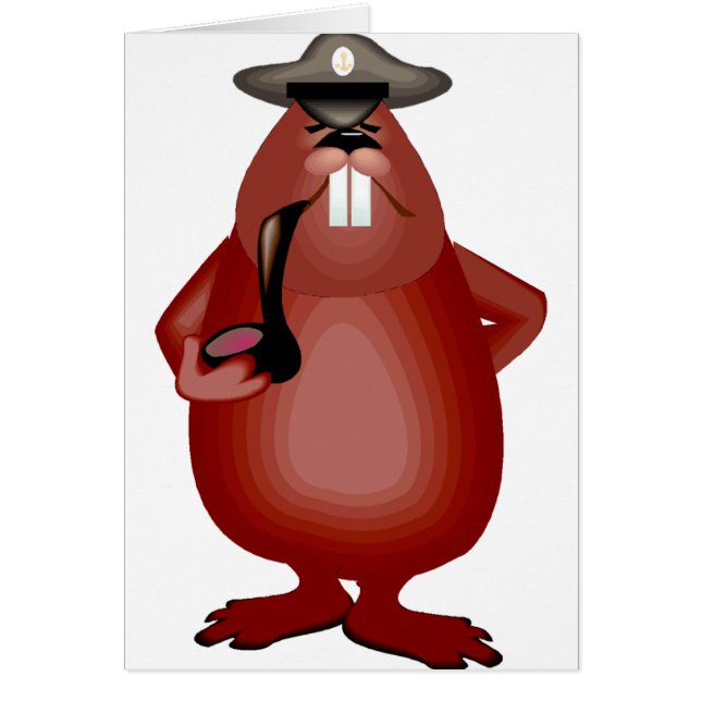 Cartão Castor de fumo (Frente)