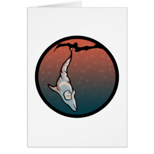 Cartão casulo de golfinho