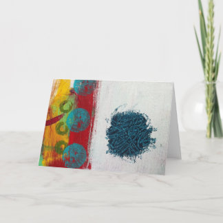 Cartão "Cat and Mouse" (detail) Card