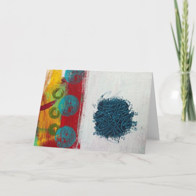 Cartão "Cat and Mouse" (detail) Card (Frente)