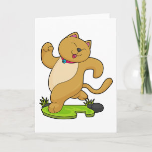 Cartão Cat com Choker em execução