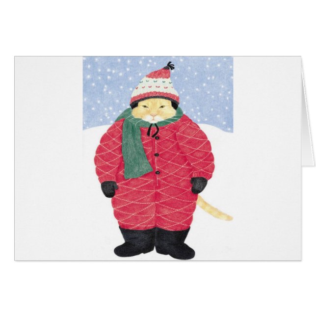 CARTÃO CAT DA NEVE (Frente Horizontal)