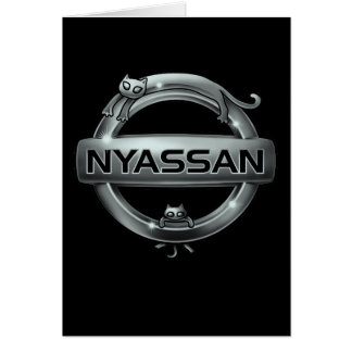 Cartão cat emblem 2