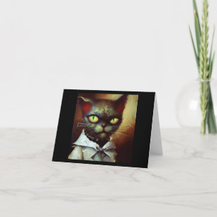 Cartão Cat Frankenstein