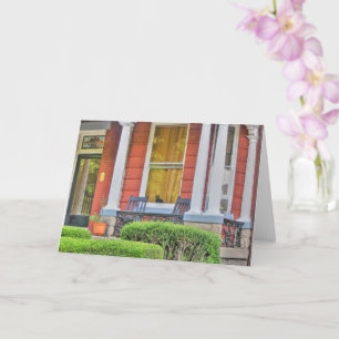 Cartão Cat in a Window