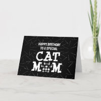 Cat Mãe Pawprint com Parto de Cabelo de Gato