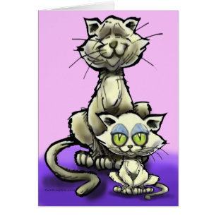 Cartão Cat n Kitten