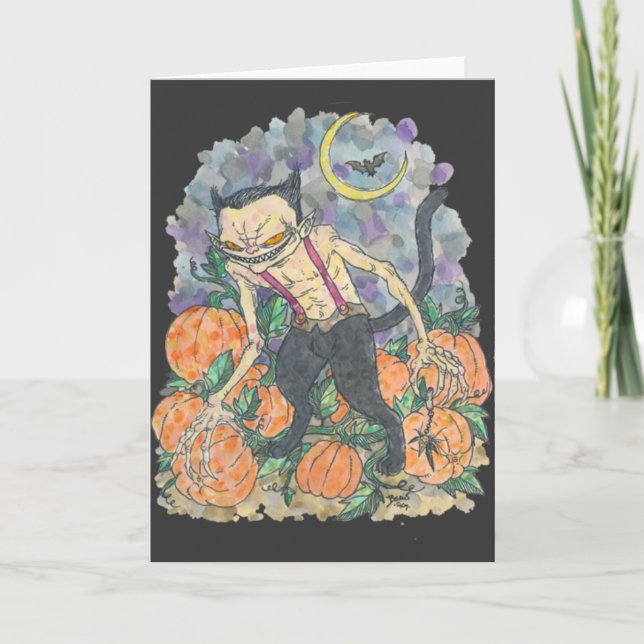 Cartão "Cat Pants" Story and Note Card (Frente)