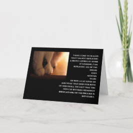 Cartão Cat sympathy