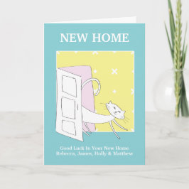 Cartão Cat Thera New Home