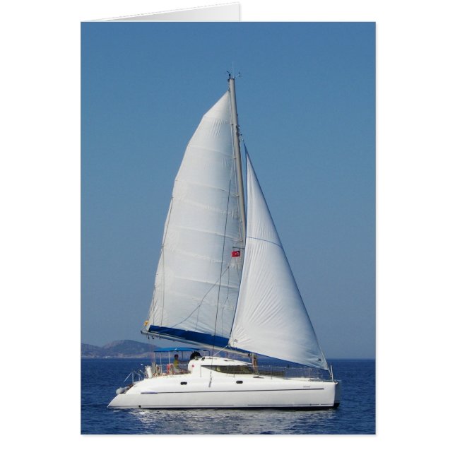Cartão Catamaran Catchup (Frente)