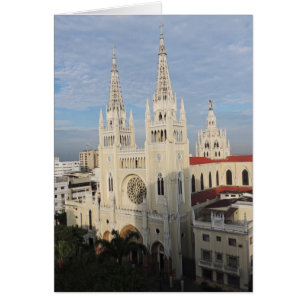 Cartão Catedral da Manhã - Guayaquil - Equador