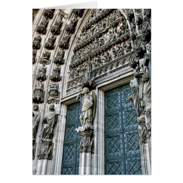 Cartão Catedral de Colônia (Frente)
