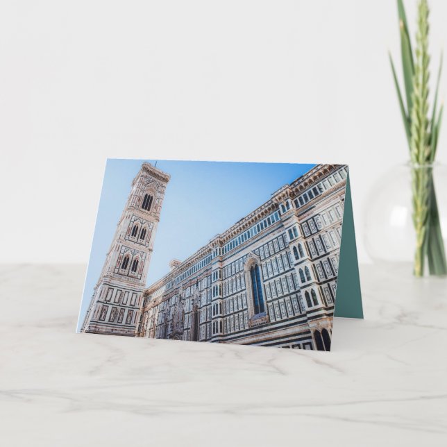 Cartão Catedral de Florença (Frente)