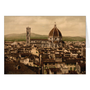 Cartão Catedral de Florença, Toscana, Itália
