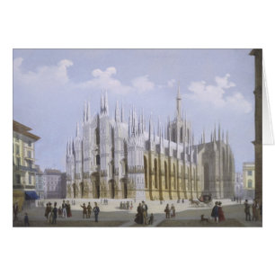 Cartão Catedral de Milão, "Views of Milan and its Envir