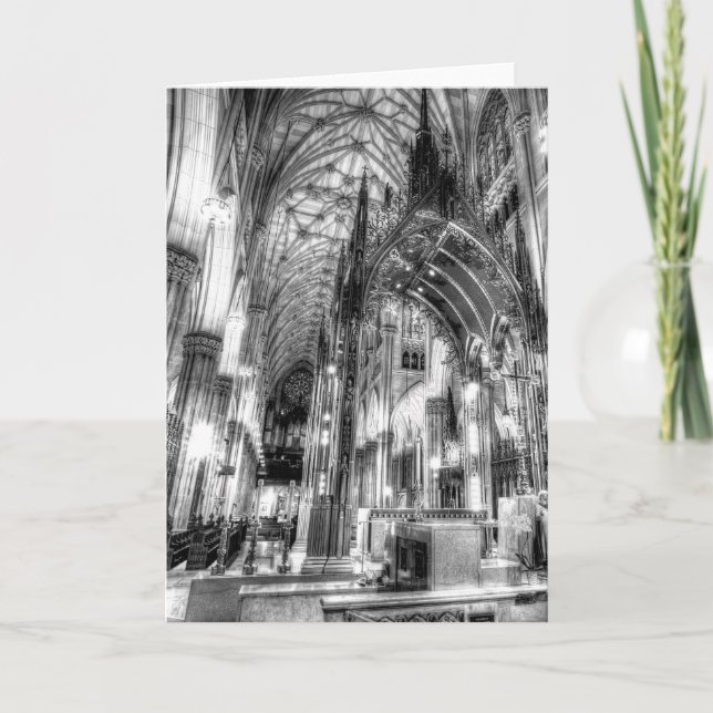 Cartão Catedral de Patrick, rua (Frente)